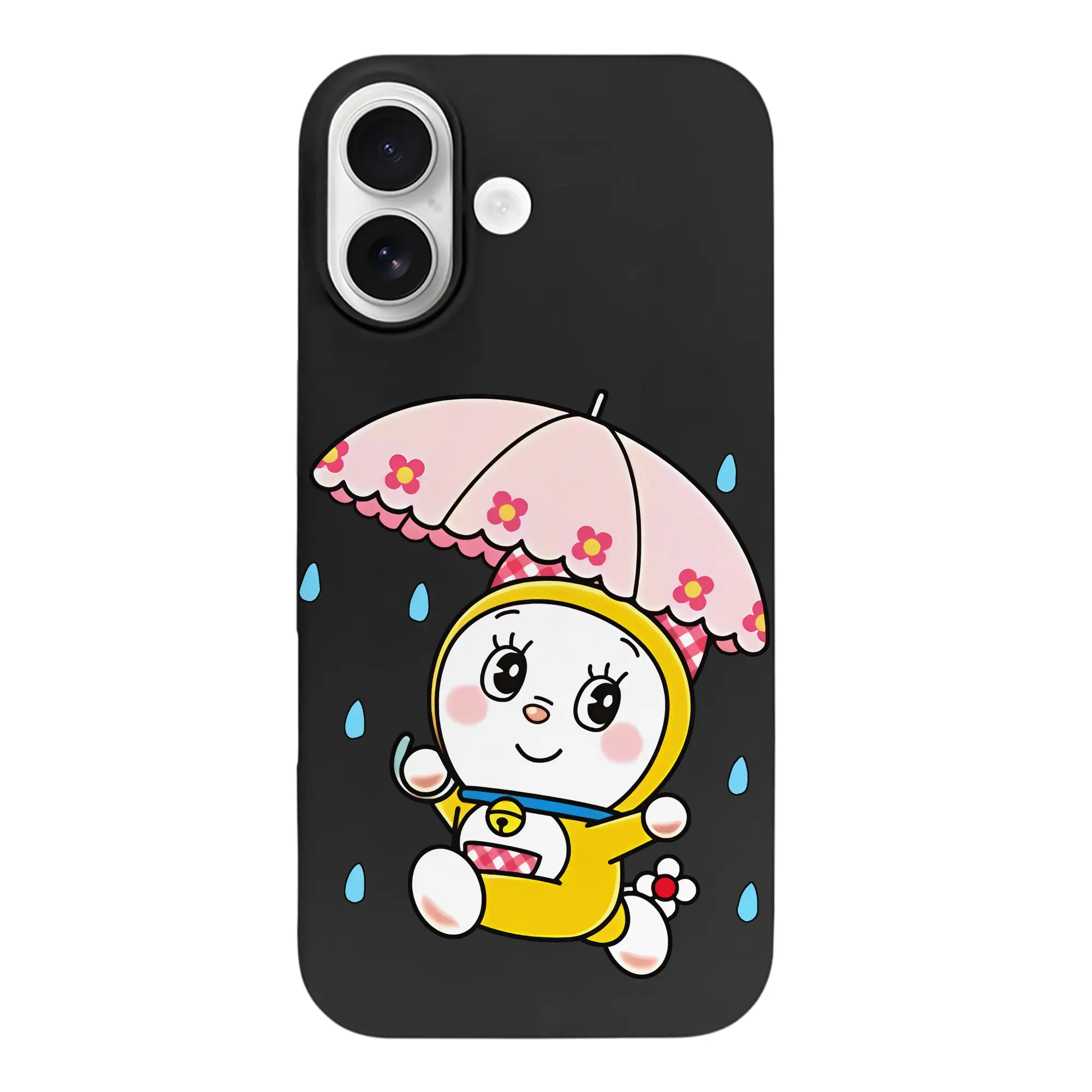 ドラえもん グッズ ドラミ - iPhone 17 シリーズ シリコンケース 薄型 耐衝撃 指紋防止 ソフトタッチカバー 精密フィット 傷防止 保護ケース iPhone 17/17 Air/17 Pro/17 Pro Max 対応